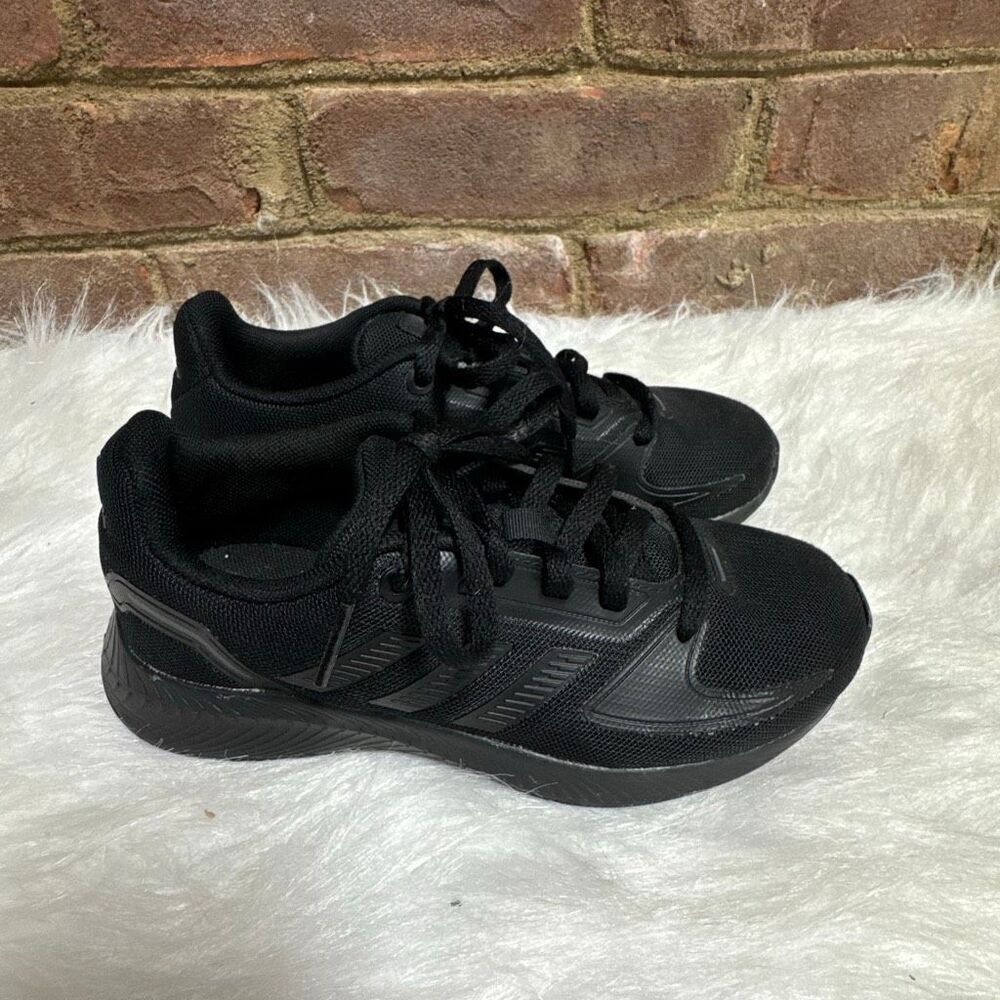Adidas Kids Black Sneaker Size 13.5